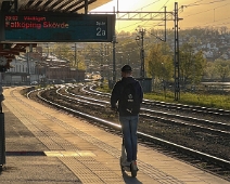 11 - Kväll på stationen - Marianne Johansson